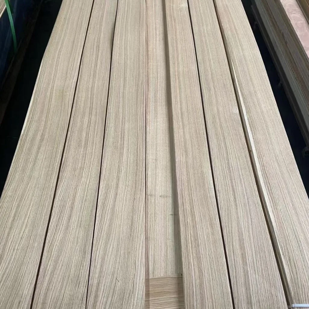 Exotic Europe Oak wood European Oak Straight Grain Veneer Sheets for Plywood Cabinet Wall and Door Decoration