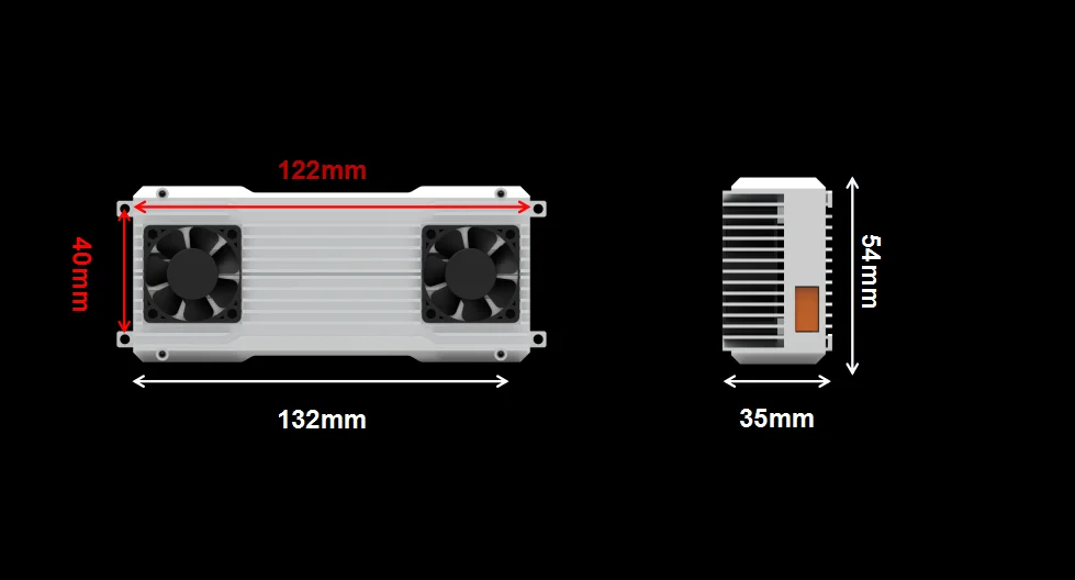 DC400V/DC50V Tethered UAV base station onboard power supply 1750W for airborne air module