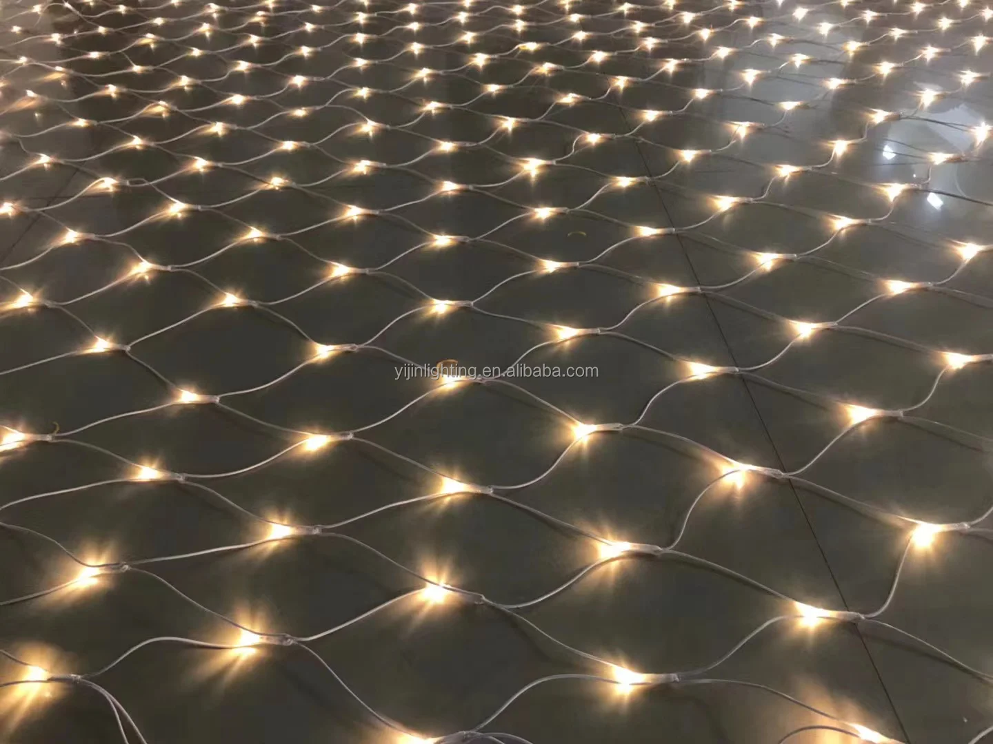 Customized 2x2M 3x3M/6x4/8*10M LED Net Mesh Fairy String Light Garland Ceiling Curtain Christmas Fairy Light Wedding Light Net