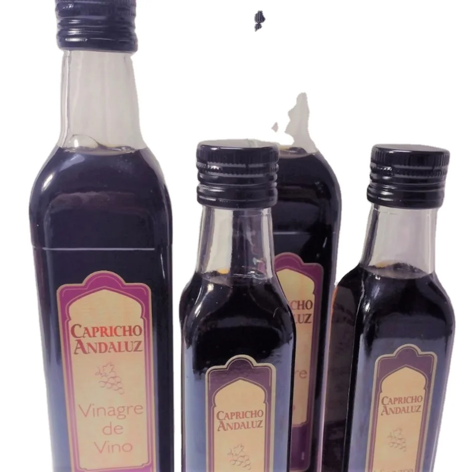 AUTHENTIC SPANISH VINEGAR FROM ANDALUSIAN WINES OF THE BEST QUALITY IN GLAS BOTTLES