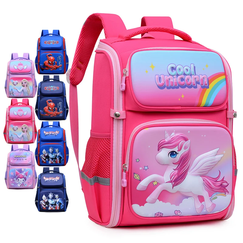 2024 top quality waterproof cartoon printing knapsack rucksack kids boy girl PC hard shell backpack for children