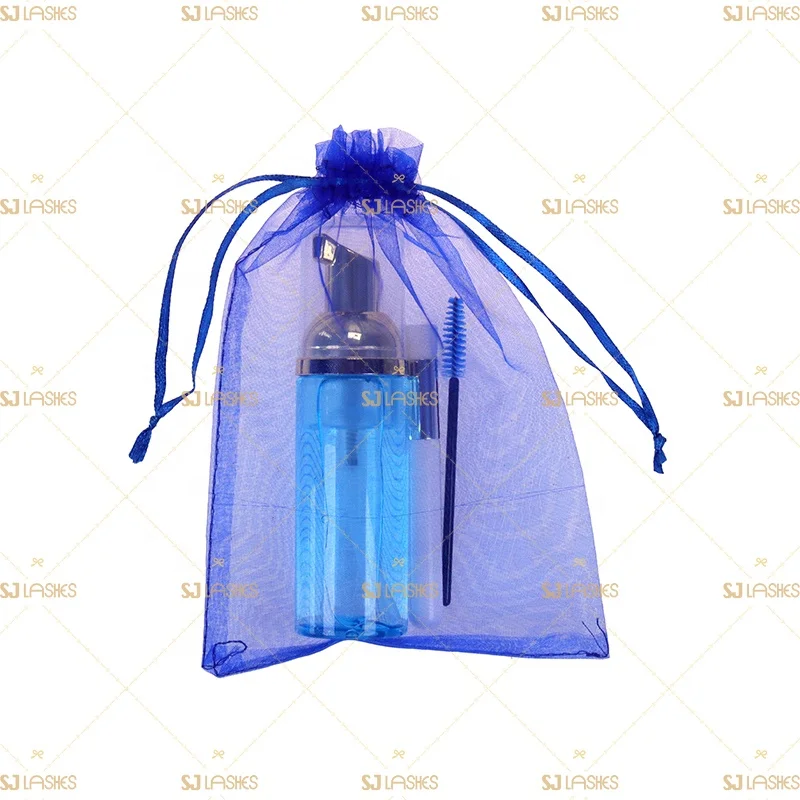 Eyelashes Extensions Foam Shampoo Cleanser Kit 30/60/100 ml Wholesale Price Lash Essentials Vendor SJ lashes