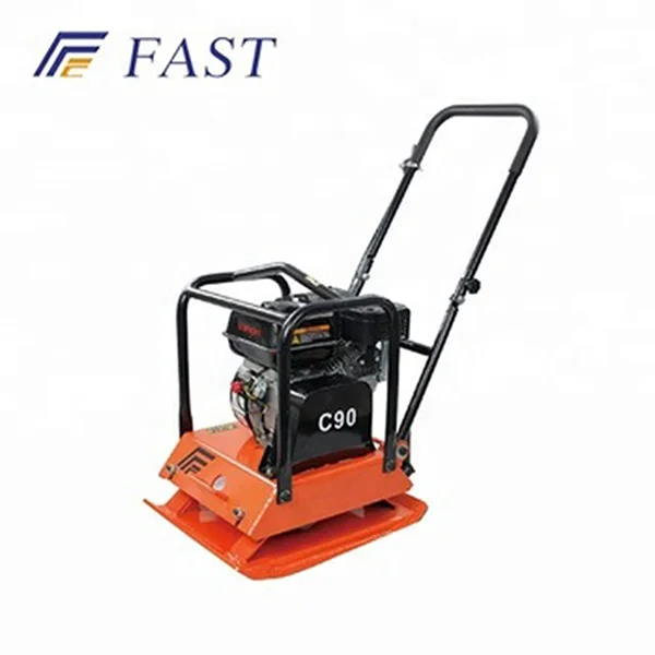 plate compactor paving tamper vibratory 196cc reversible concrete rammer with low center of gravity for road build