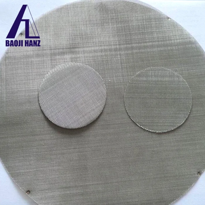 
99.95% pure high temperature tungsten heating wire mesh 