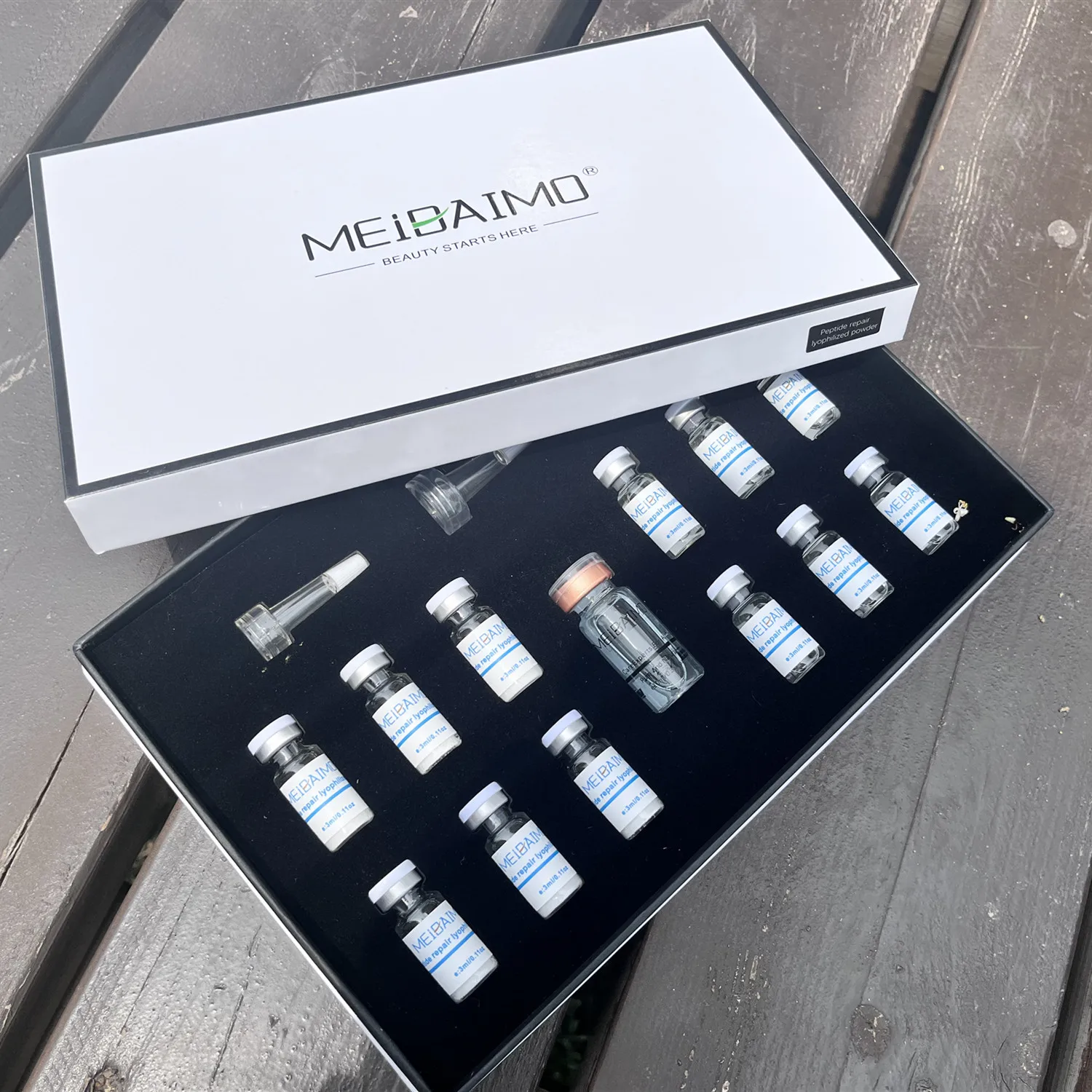 Anti-Wrinkle Essence Oligopeptide-1 Oligopeptide-3 Hydrolyzed Skin Care Peptide Nootropics Lyophilized Powder for skin care w