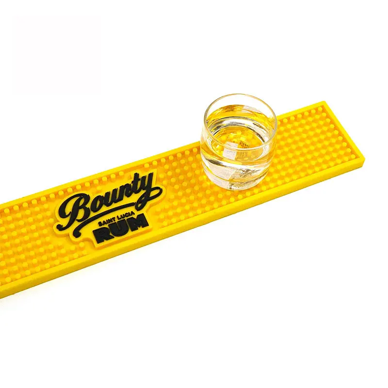 Commercial Custom Soft PVC Rubber Bar Mat PVC Heavy Duty Antiskid Rubber Mat for Stations