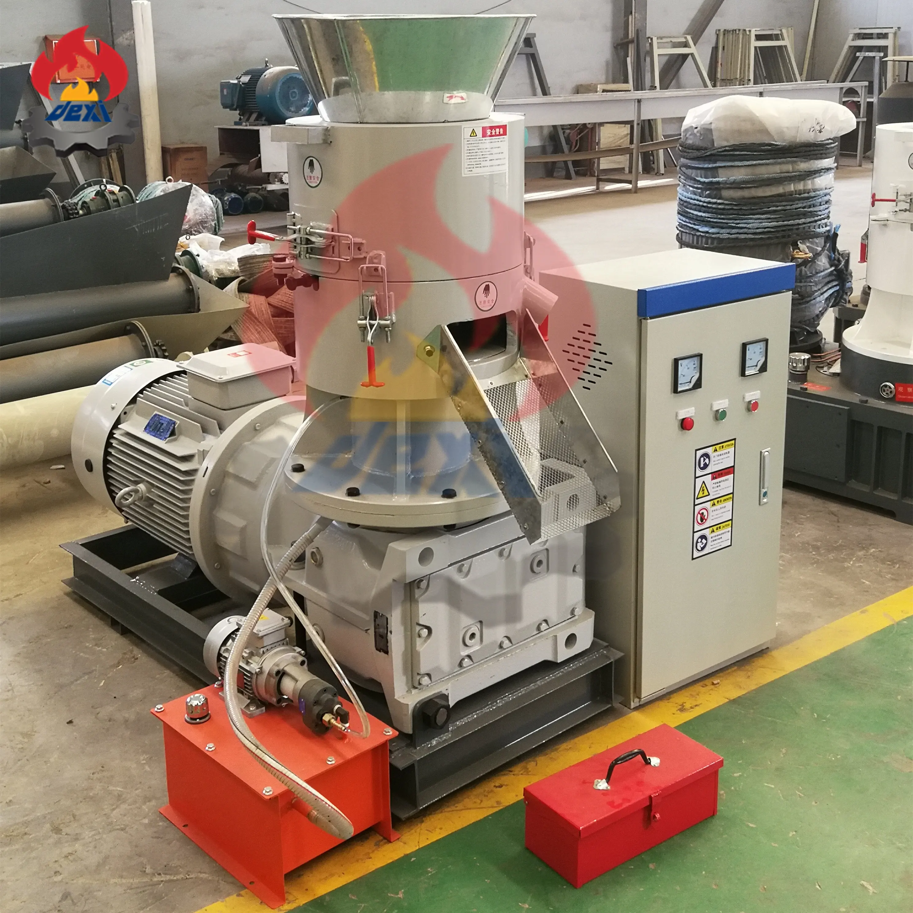 Wood Biomass Pellet Forming Machine Making Maker Suppliers Plant For Heating Burning Burner