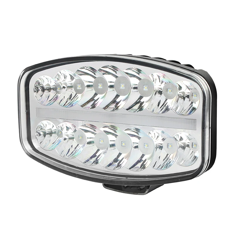 
 Новая прямоугольная светодиодная фара высокой мощности 80 Вт 12 В 24 В для внедорожника  