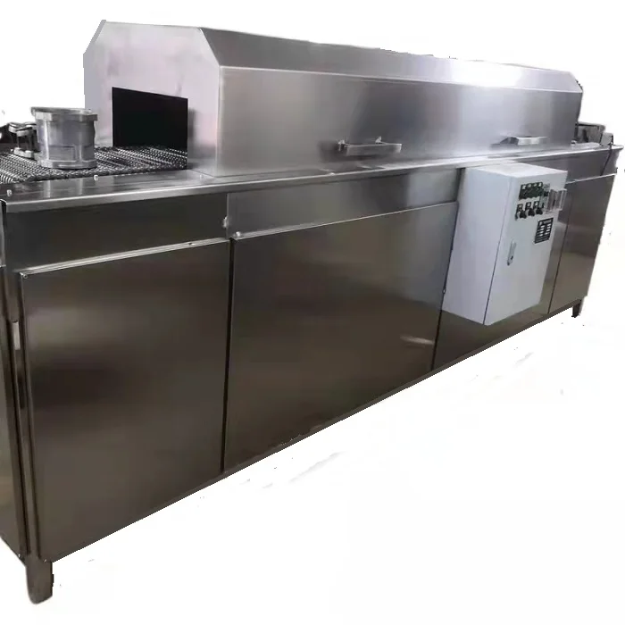 Supply from Chinese manufacturers DC-QXJ Tunnel Type industry vortex leafy vegetable washing machine