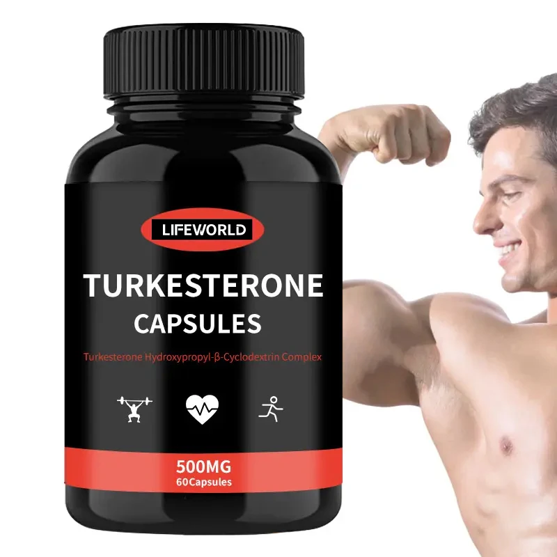 Lifeworld OEM/ODM 100% Organic Supplements For Bodybuilding Health Care 1000mg 800mg Turkesterone Capsules For Fitness & Health
