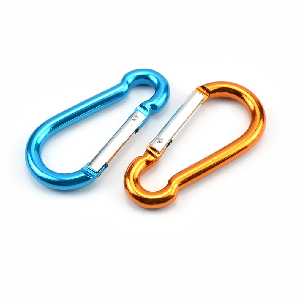 Clip Climbing Custom Spring Carabiners Snap Hook Promotional Keychains Carabiners