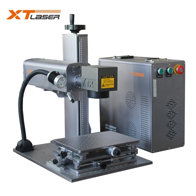 Jewelry 20w 30w 50w Mopa Color Laser Printer Jpt Metal Mini 3d Rotary Galvo Fibre 30 Watt Fiber Laser Marking Machine 20w