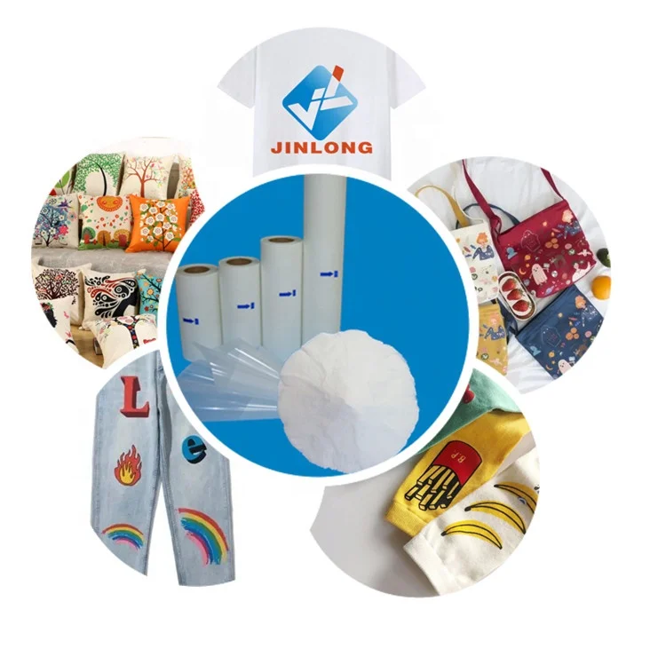 Адгезивный порошок DTF 1 кг/5 кг/25 кг для принтера термоплавкий полиуретановый прямая печать на футболках