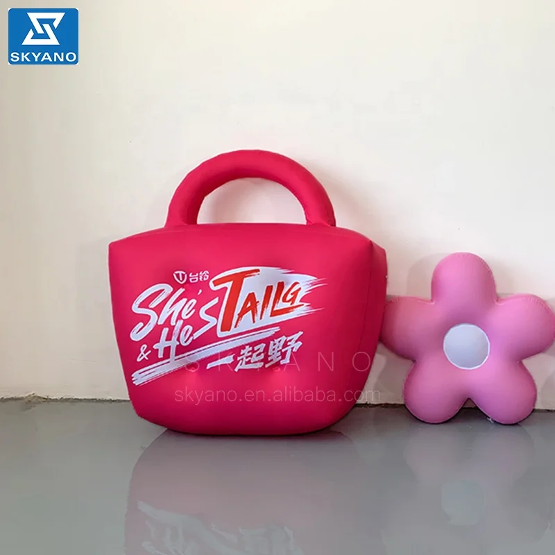 PVC giant handbag inflatable bag for advertising decoration