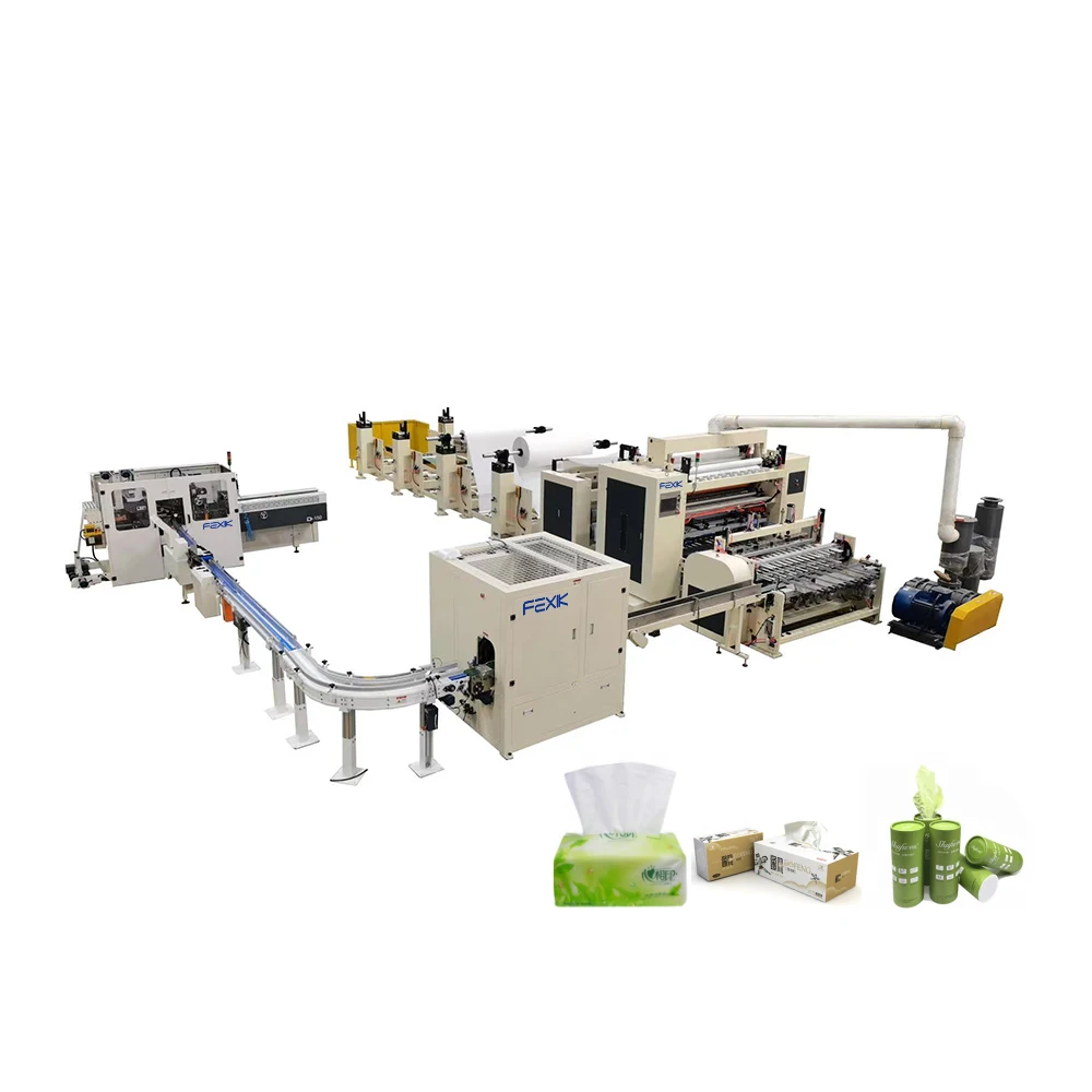 High Speed Facial tissue paper products making machinery soft tissue paper making machinery price hot in UAE