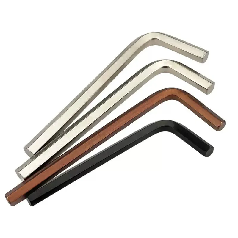 1.5mm-10mm Allen Key Wrench Set China Wholesale High Quality Steel Hex Wrench Nickel Plated Allen Hex Key of Hardware Tools