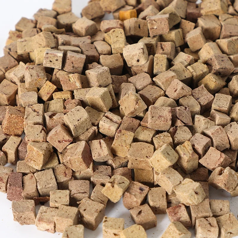 OEM Freeze Dried Beef Liver Single Ingredient  Dog and Cat Treats Pet Food Dog Food Cat Snacks