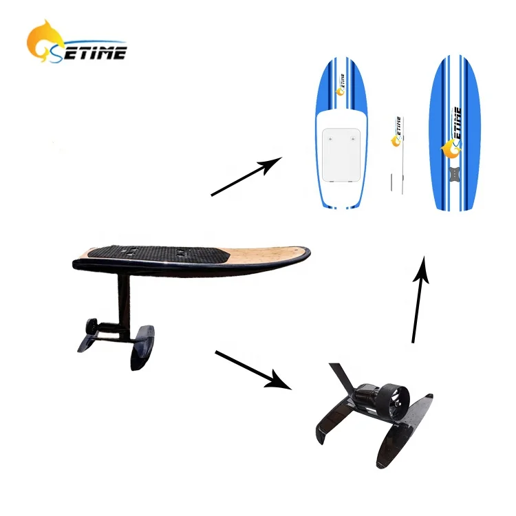 2022 Hot selling!Carbon Fiber Electric Hydrofoil Surfboard Motorized Flying Hydrofoil Surfboards