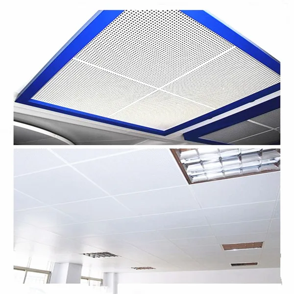 ACEBOND Waterproof Decorative Materials Ceiling ACE-FC Acoustic Ceiling Tiles Suspended Ceiling Lay in Metal Aluminum Square