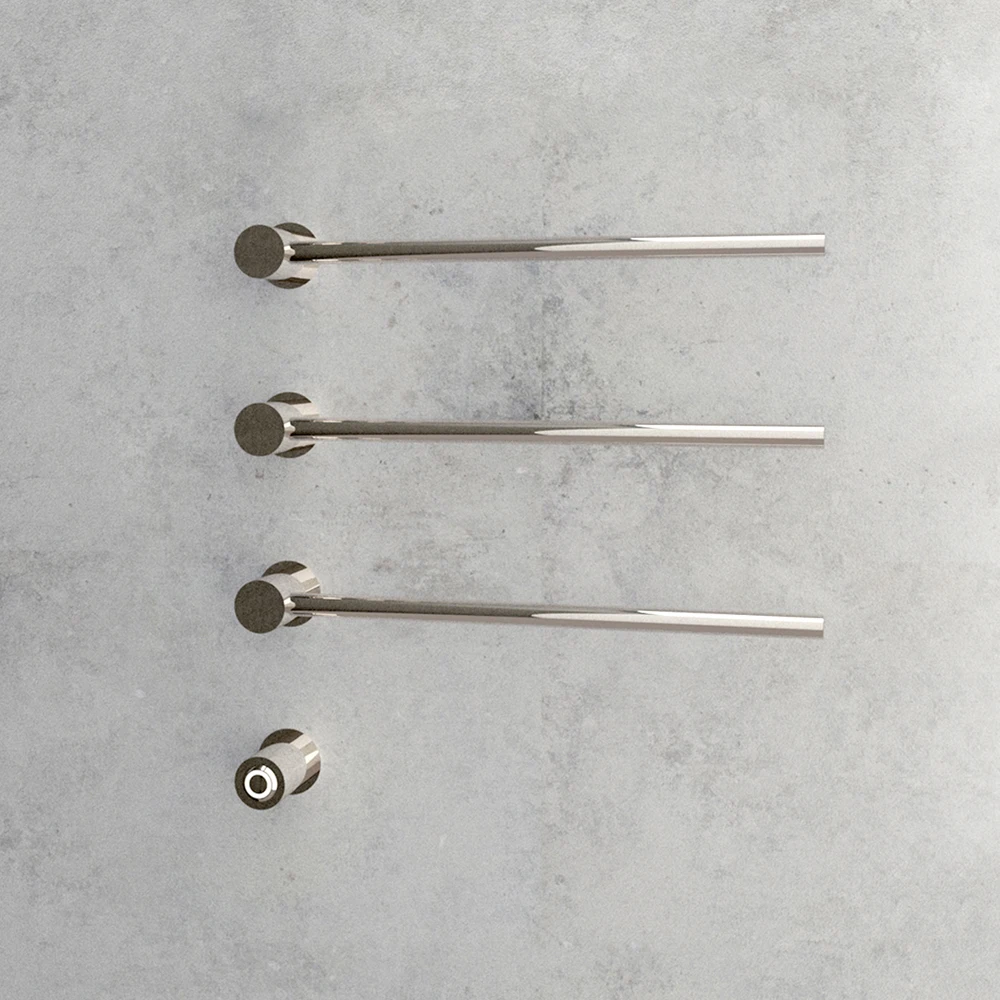 new design electric towel warmer concealed wall-mounted electric towel rail sus304 stainless steel heated towel warmer rack