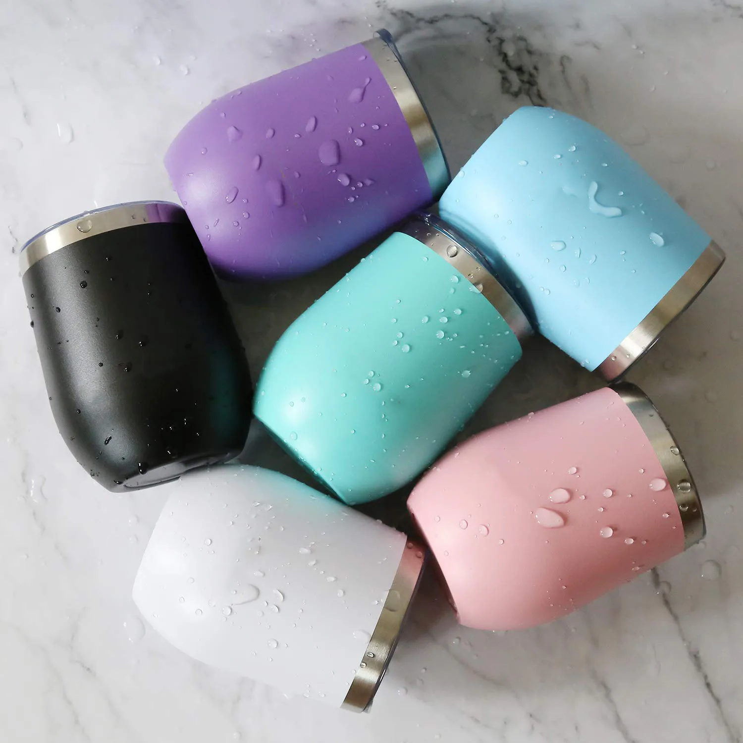 customised marble  mug wholesale red cartoon tumbler mug colorful custom logo musical mug hand-printed