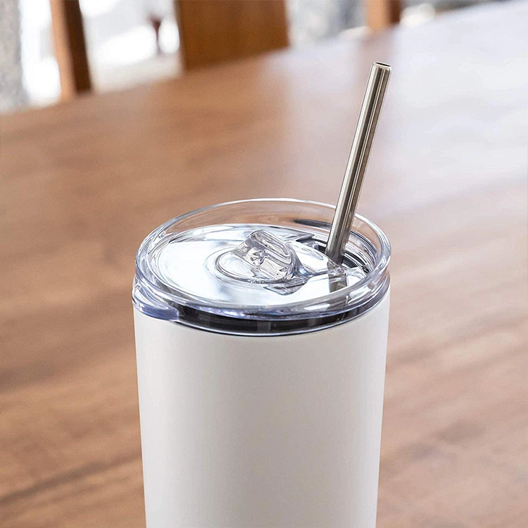 Double Wall Insulated Vacuum 20oz Sublimation Tumbler Straight Blank Sublimation Tumbler for Wholesale