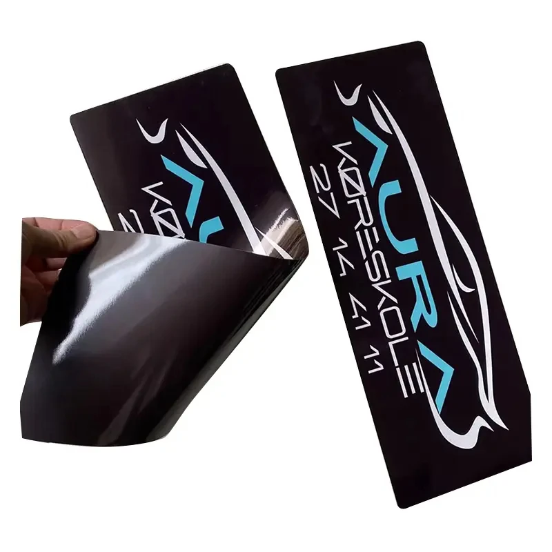 Custom die cut magnetic car Vehicle Bumper stickers Magnet Sticker car door magnet car sticker