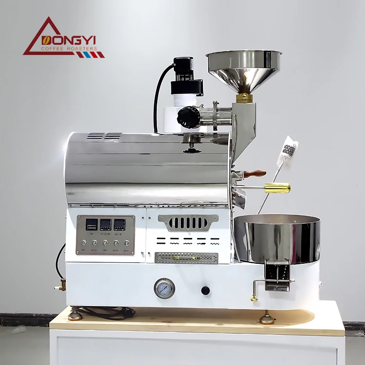 BY1 dongyi coffee roaster shop coffee roaster machine/coffee bean roasting machine/small coffee roaster machine
