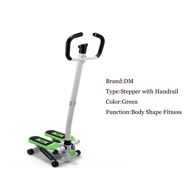 OEM Indoor Sports Fitness Aerobic Stepper Adjustable Mini Stepper Machine with Handrail