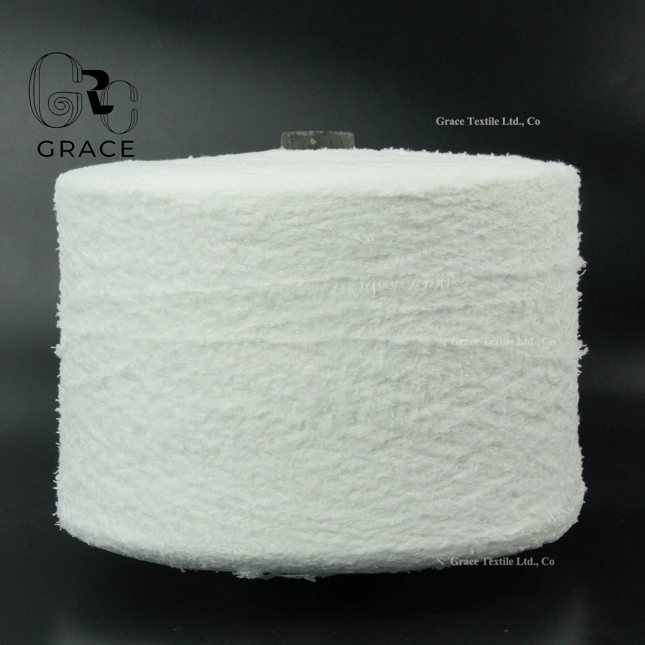 Rough Yarn For Circular knitting machine 100Polyester 5.8NM / 1Ply Korean Yarn
