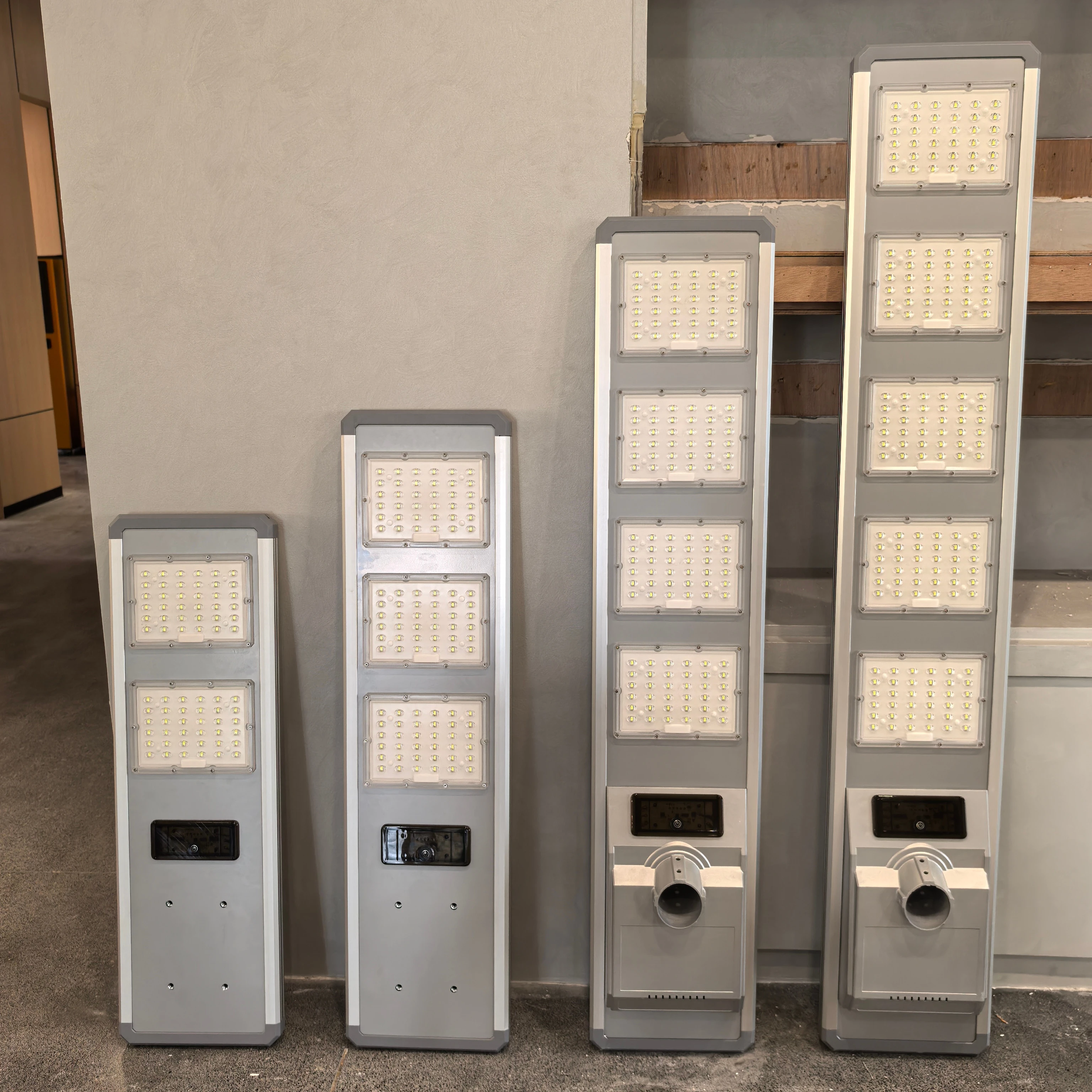 New Arrival Wholesale 200W 300W 400W 500W Outdoor Waterproof JD-H200 All in one Solar Street Light with Galvanized Split Pole