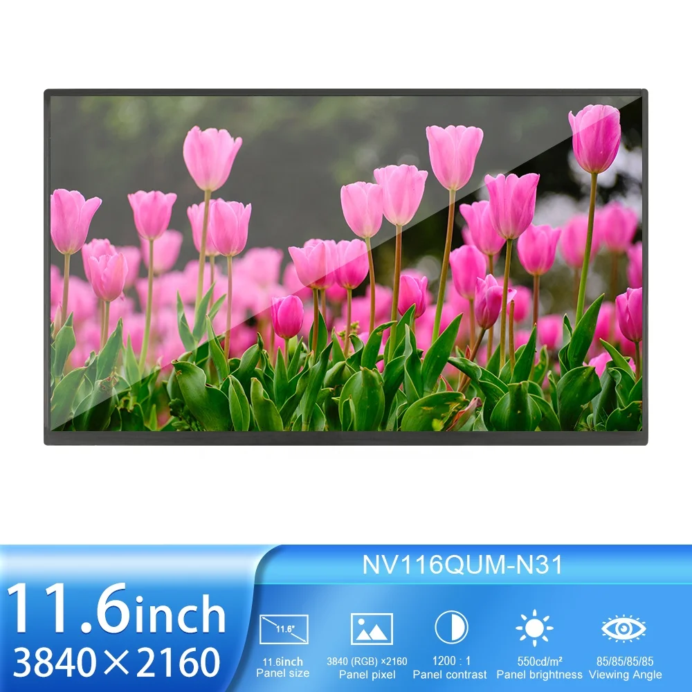 11,6 дюймовый 4K ЖК-экран 3840*2160 40 pin HD экран ЖК-модуль NV116QUM-N31 550 высокая яркость для планшетного ПК
