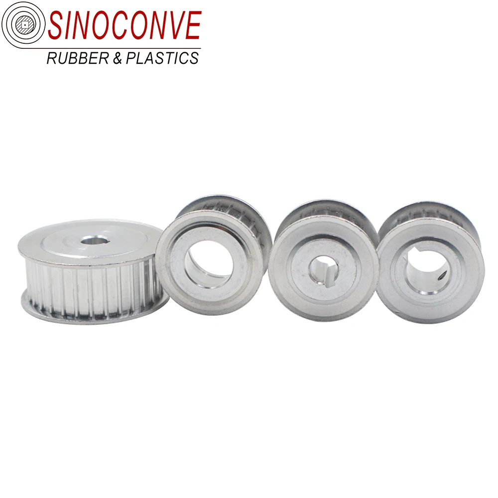 Manufacturer Custom Aluminum Alloy Material T5 Timing Belt Pulleys Bar Stock
