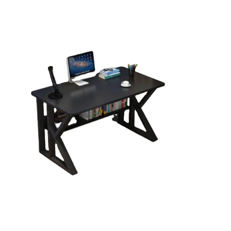 Wholesale High Quality White Maple 80*45*73Cm Minimalist Removable K Shape Computer Pc Gaming Desk