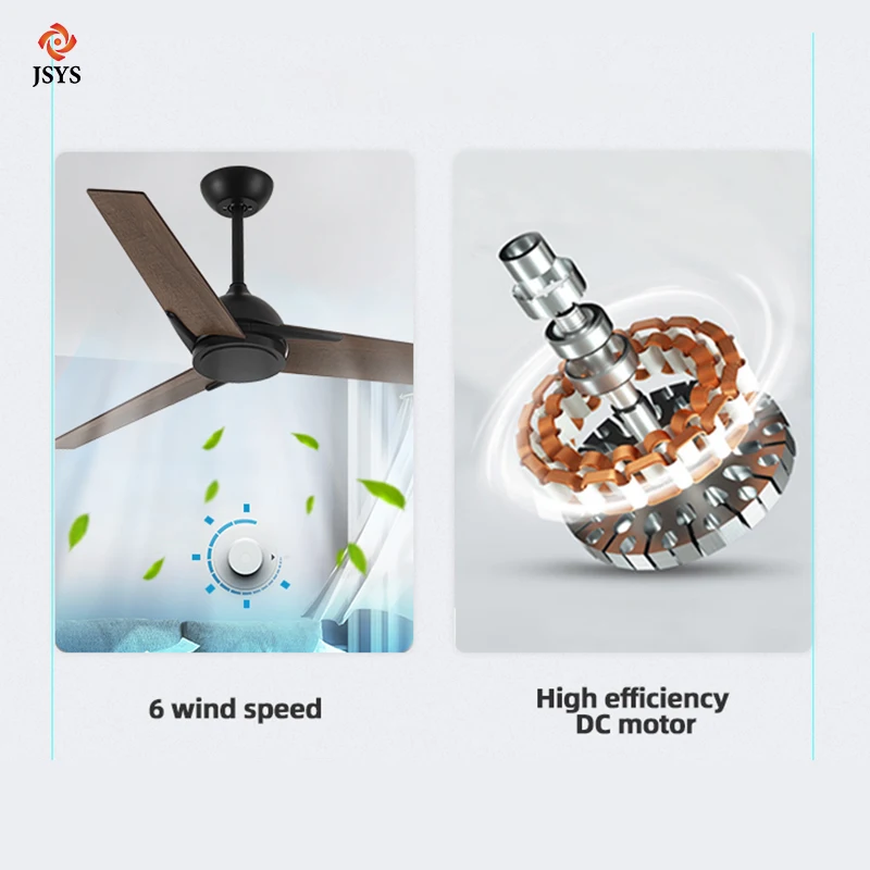 Fashion Decorative Fan Light Ceiling Dimmable Switch Ceiling Fan with Light Remote Control
