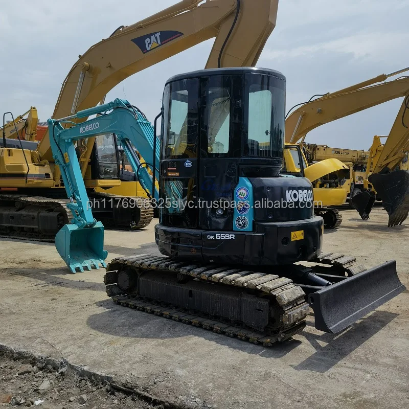 Used Kobelco SK55SR-3 Excavator Made in Japan