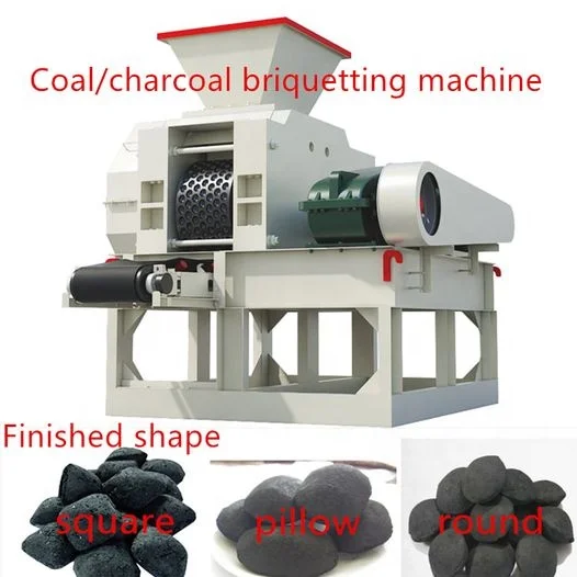 Ball Press BBQ Machine Roller Press Pillow Oval Shape Charcoal Salt Briquette Making Machine