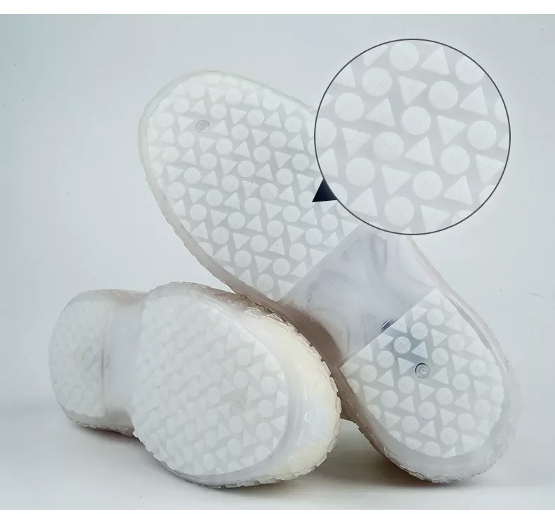 outdoor silicone anti slip waterproof unisex rain shoes covers