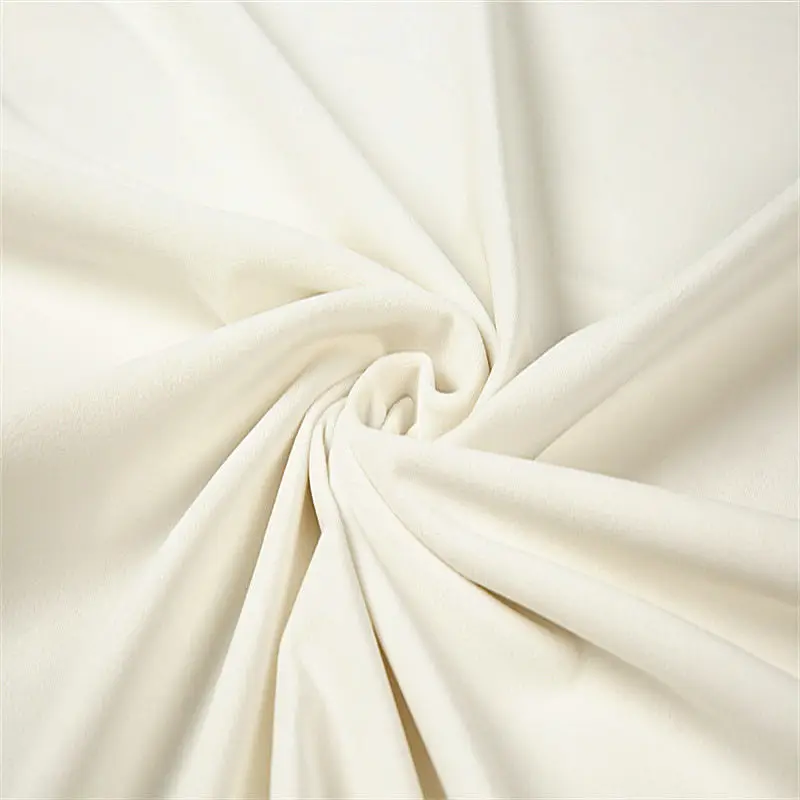 Shaoxing Factory Polyester Spandex Li Velvet Fabric /velour Fabric for Blanket Toy Sofa