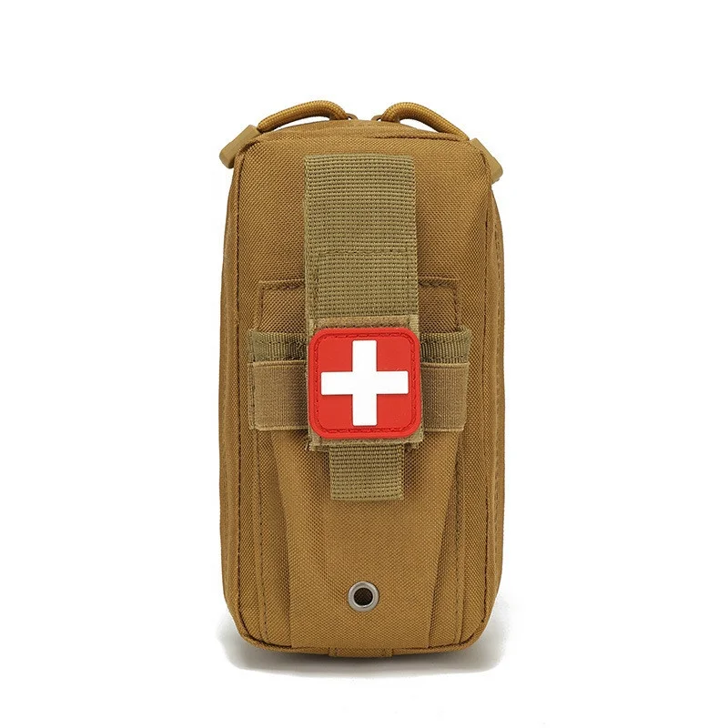 Wholesale Camouflage Molle Pouch Medical EMT Pouches First Aid Utility Bag with First Aid Patch