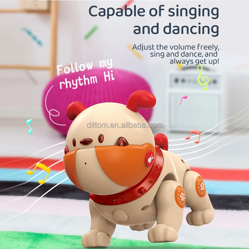 RC Intelligent Dog Touch Sensing Interaction Dancing Singing Pet Baby Early Educational