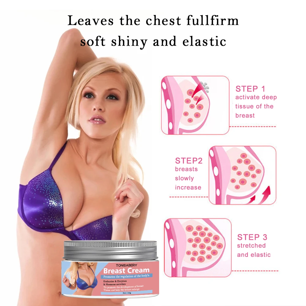 
Bust Care Cream Breast Enlargement Pills Firming Bigger Capsules Big Boobs Enhancer Beautiful Sexy 50 ml 