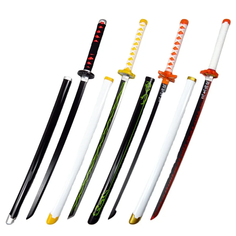 Cosplay anime wooden Japanese sword factory produce good decorative japanese swords