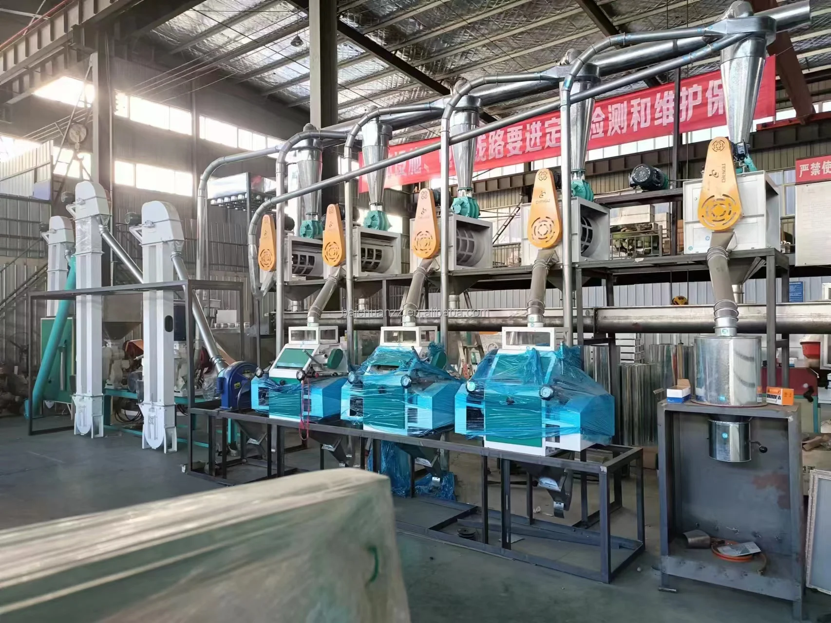 maize milling machine flour and packing 50 tonne powder makingmaize milling machine for sale in tanzania