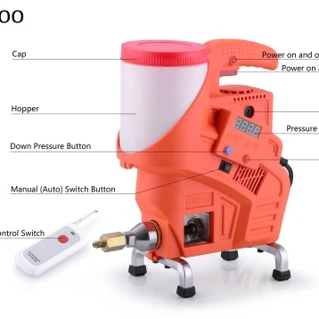 Remote Control High Pressure Single Component Crack Injection Pump