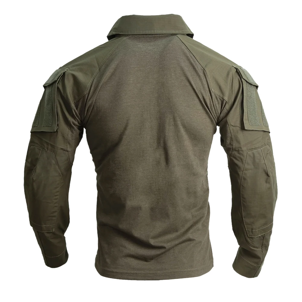 Emersongear NC50/50 Ripstop Ranger Green Color Combat Shirt Pants Tactical Clothing Frog Suit G3 Camouflage Uniforms Set