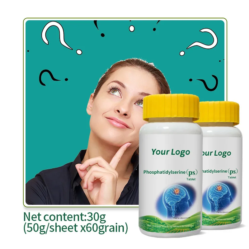 Wholesale Phosphatidylserine tablet health bulk food nutrition Brain supplements nootropic booster nootropic Brain supplement
