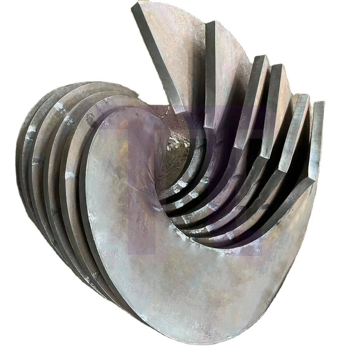 auger flights deep hole customization standard rock auger flights 430*170*430*25/Q355 auger flights