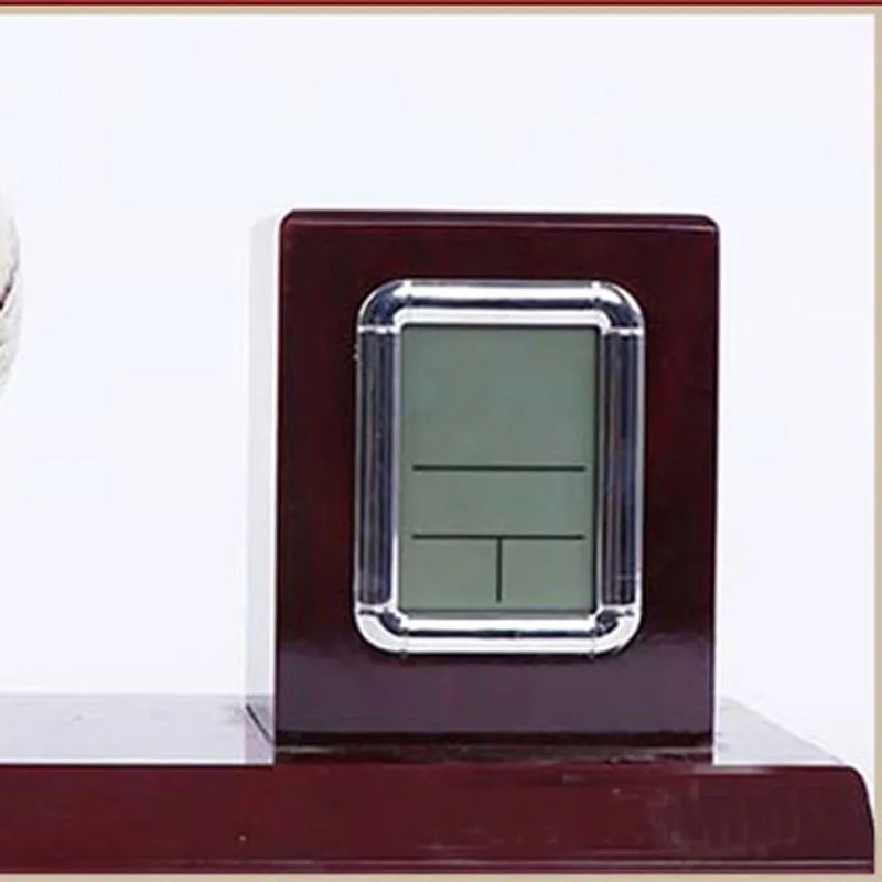 wooden penholder office desktop organizer business gift set table globe with penholder