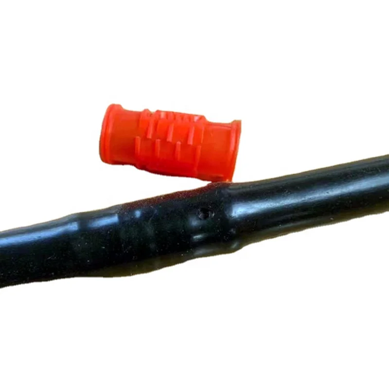 competitive price agricultural inline round dripper irrigation pipe for farm watering system